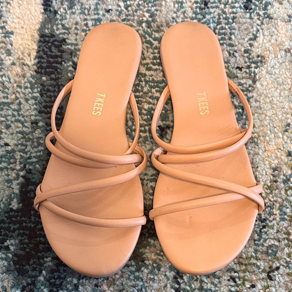 TKEES Women's Nude Sandals